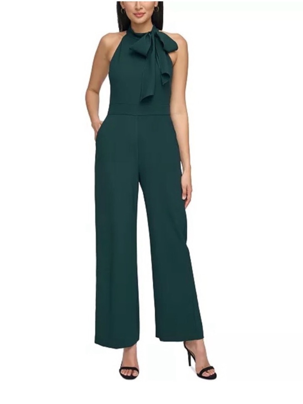 Vince Camuto Bow Neck jumpsuit